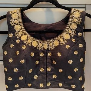 Indian Crop Top, Lehanga Top